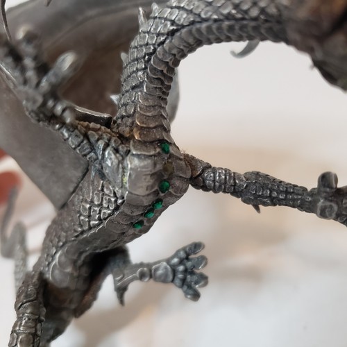 Rawcliffe Pewter Dragon 4" Figur 1993 RF 3012 Tom Meier 1990 Vintage - Bild 6 von 13