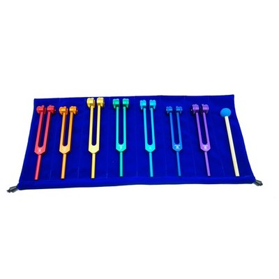 Stimmgabel Zur Heilung 7 Chakra-Sets für Meditation, Yoga, Energiebalance, 3069
