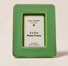 PRICE DROP! Kate Spade New York x Target Ceramic Photo Frame! Green w/Gold NEW!