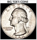 1964-D WASHINGTON QUARTER, 90% SILVER, RARE BEAUTIFUL COIN, FAST SHIPPING