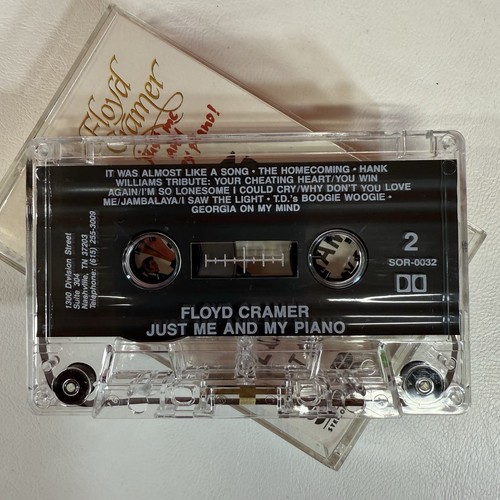 Floyd Cramer Lot of 3 Cassette Tapes 1985-1988 American Pianist RCA Step One - Picture 16 of 16