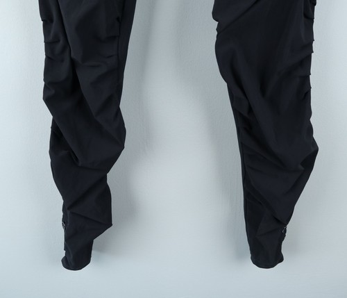HIGH USE BY CLAIRE CAMPBELL Womens Navy Stretch Pants Size D36 US27 - Picture 3 of 15