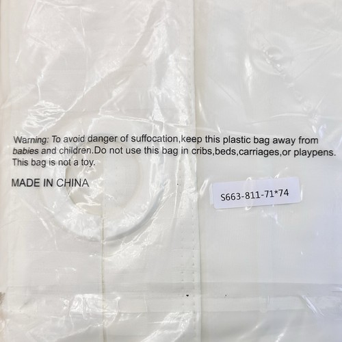 Hookless It's A Snap! Hotel Collection Duschvorhang extra lang - Bild 6 von 7