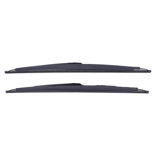 Front Window Windshield Wiper Blade Set For BMW 750i 2006 2007 2008 2009 - Picture 5 of 6