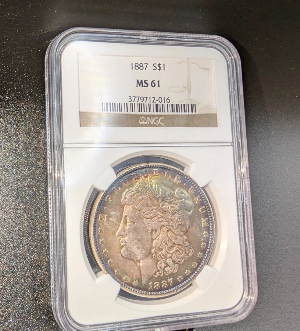 MS 61 Graded 1887 Year Morgan US Dollars (1878-1921) for sale | eBay