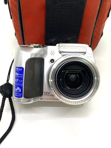 Olympus SP-510UZ 7.1MP Digital Camera TESTED! w/carrying case & 1mg picture card - Picture 11 of 14