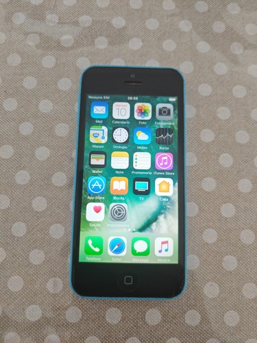 Apple iPhone 5C 16gb A1532 Azzurro Blue 2403