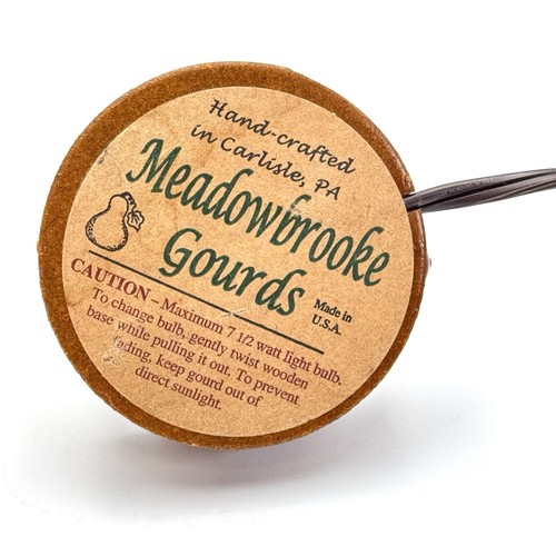 12” Meadowbrooke Calabaza Muñeco de Nieve Luz Nocturna Sombrero Pipa Arte Popular Años 90 De Colección - Imagen 9 de 11