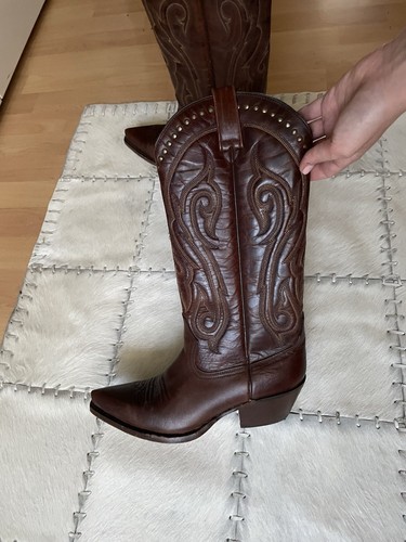 Buffalo Cobwboy Boots Western Boots Stiefel Brown EU 38 - Bild 5 von 8