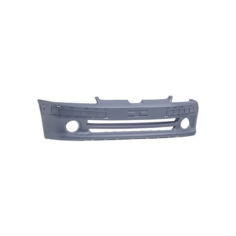 Pare-choc Peugeot 106 Xsi noir apprêté pour passage en cabine de peinture