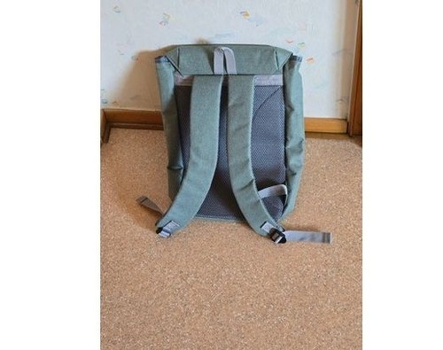 Neu Rucksack, circa 14 Liter Inhalt, wasserabw., petrol, Friedrich Lederwaren - Bild 5 von 5