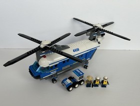 Lego set 4439 Heavy Lift Helicopter &ndash; 392 Pieces &ndash; 3 Minifigs - City