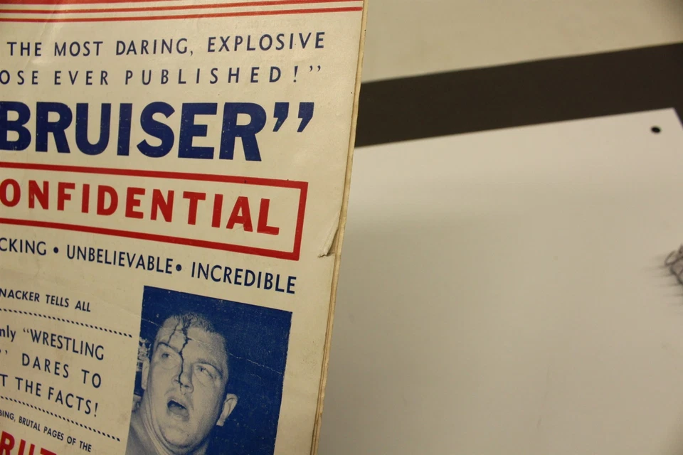 Vintage Wrestling Life Magazine December 1959 Vol 5 #8 Bruiser Shocking Cover - Image 3 of 4