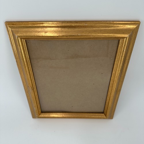 Vintage Bilderrahmen Gold Holz 8x10 - Klassisch abgeschrägt Wanddeko MCM