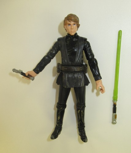 Luke Skywalker Lightsaber Construction Star Wars TVC Hasbro Figure Vintage Coll - Picture 7 of 8