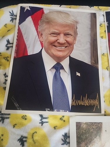 3 Collectibles Trump Photos 8x 10 - Bild 2 von 7