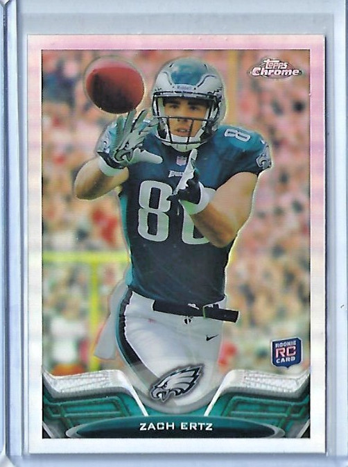 2013 Topps Chrome Zach Ertz RC Refractor #76