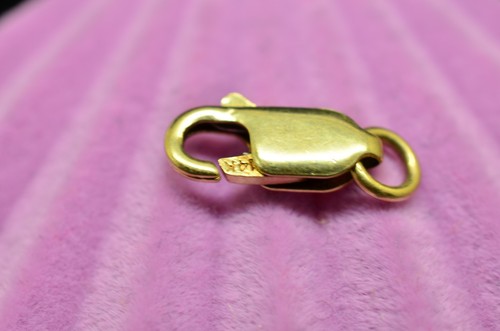 14 Karat Gelbgold Karabinerverschluss 11,5 mm x 4,5 mm 0,6 g - Bild 4 von 4