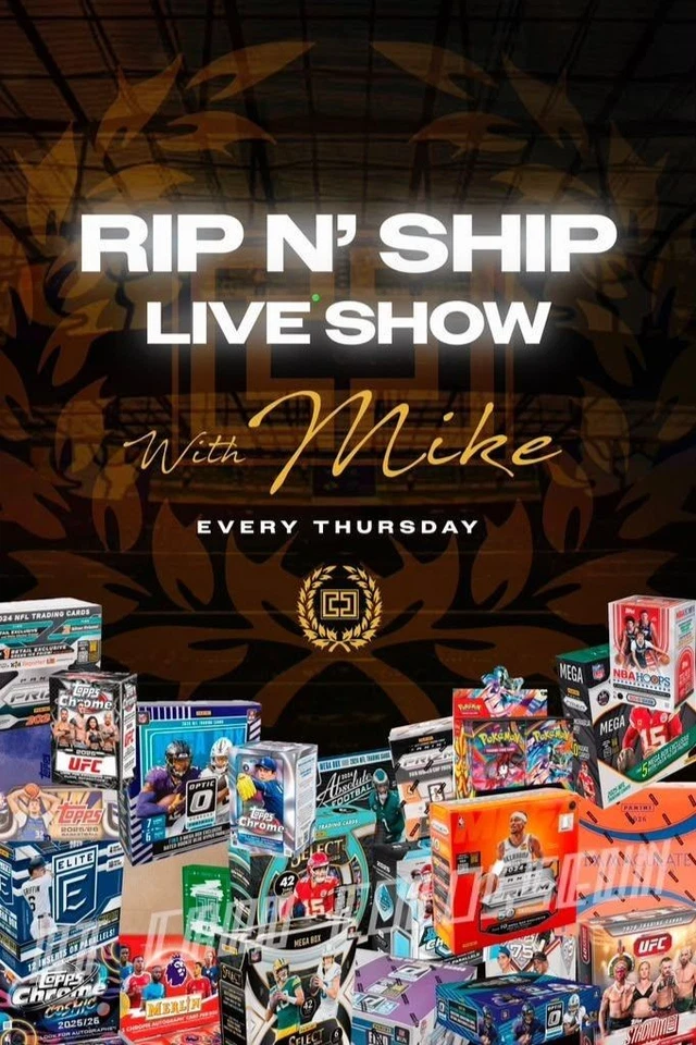 CARD COLOSSEUM RIP & SHIP Show 9.24