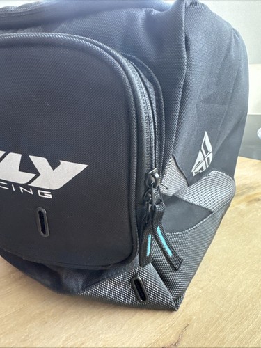 FLY RACING PADDED HELMET BAG DELUXE ZIP CLOSURE Blue - Picture 13 of 17