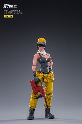 FIGURA DE ACCIÓN JOY TOY NORTH 03 MANTENIMIENTO MECH 1/18 - Imagen 7 de 15