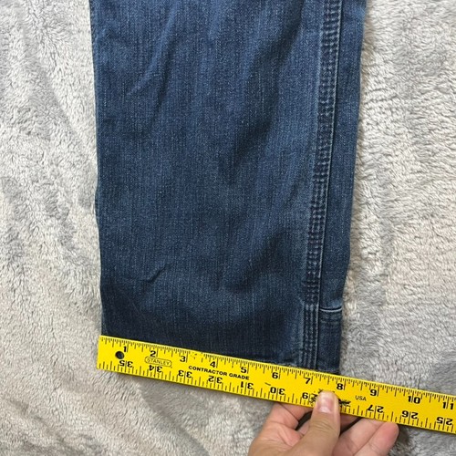 Schwalbenschwanz Workwear BRITT UTILITY Indigo Denim Jeans - Damen 14/34 - Bild 3 von 15