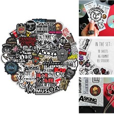 Legendary Rock Band Heavy Metal Laptop Vinyl Stickers Decal Music Fan Gifts 60pc