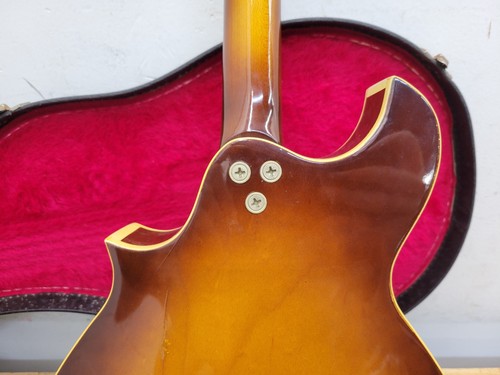 Vintage Harmony H-35, Batwing F-Style Archtop Mandolin, Acoustic Electric - Picture 14 of 19