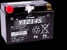 Yuasa YTZ14S Maintenance Free AGM 12 Volt Battery
