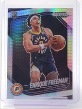 ENRIQUE FREEMAN 2024-25 PANINI PRIZM BLACK ROOKIE HYPER RC Q5384