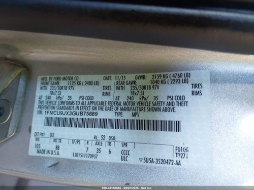 Transfer Case 2.0L VIN 9 8th Digit Turbo Fits 13-20 FUSION 939862 - Picture 6 of 12