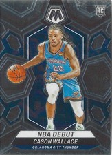 2023-24 Panini Mosaic - NBA Debut Cason Wallace #258 (RC)