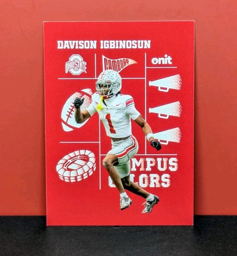 2025 Onit Davison Bibinosun Ohio State Buckeyes Campus Farben dunkel CC-8 OSU fast neuwertig - Bild 1 von 2
