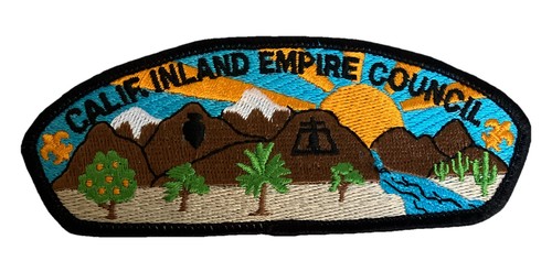California Inland Empire Council Uniform Schulter CSP Pfadfinder Aufnäher BSA - Bild 1 von 2