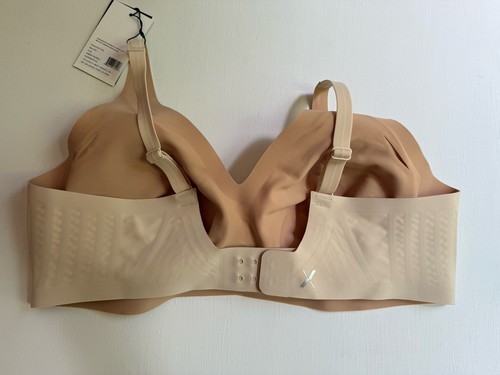 NWT KNIX REVOLUTION BRA Sz XXL+ Adjustable Straps Back Closure Dune Beige $65 - Picture 2 of 5