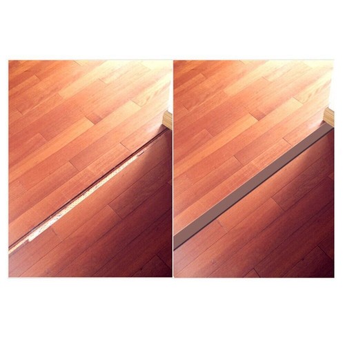 Striscia di transizione anticollisione PVC laminato pavimento piatto soglia cucitura bordo bordo bordo bordo bordo - Foto 10 di 24