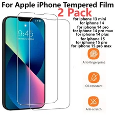 X2 Tempered Glass Screen Protector Protection Film for iphone 13/14/15/16 Series