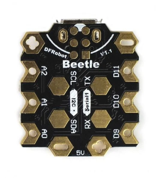 DFRobot Beetle Board, Arduino Leonardo kompatibel, ATmega32U4 - Bild 2 von 4