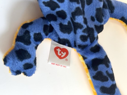 ty Beanie Babies Lizzy Lizard 2nd Generation Tush Tag EUC MINT - Picture 2 of 7