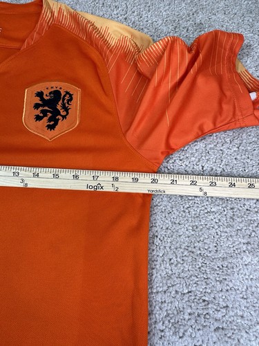Maglia Calcio/Calcio Virgil Van Dijk Olanda Home Nike • Taglia Large (Slim) - Foto 12 di 12