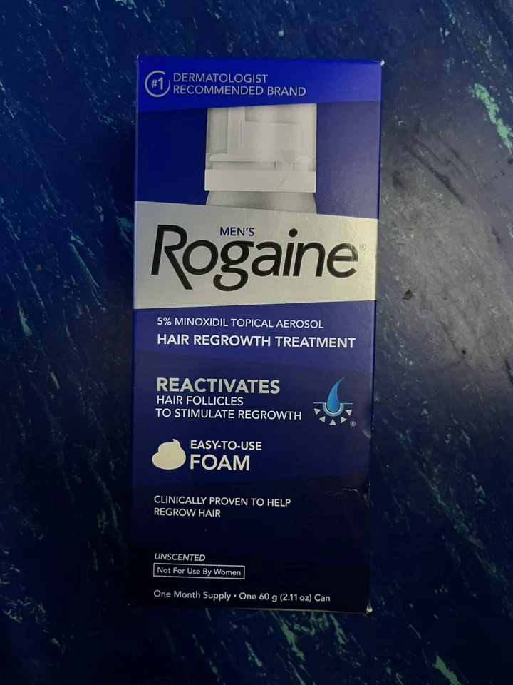 Tratamiento de arrepentimiento capilar Rogaine suministro de un mes CADUCIDAD 08/2026 Foto 2 de 4
