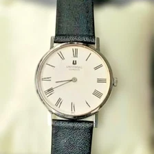 Universal Geneve Ref.842109 Cal.1-42 Ultra Thin 32.5mm Manual Wind Roman Dial