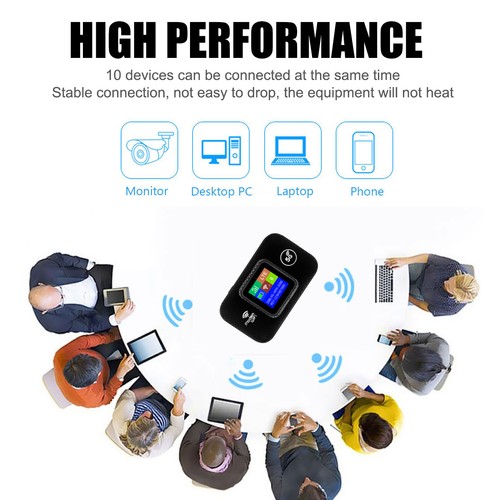 Wireless 4G LTE-Mobile Hotspot Router-Unlocked WiFi Portable MiFi Broadband - Bild 7 von 12