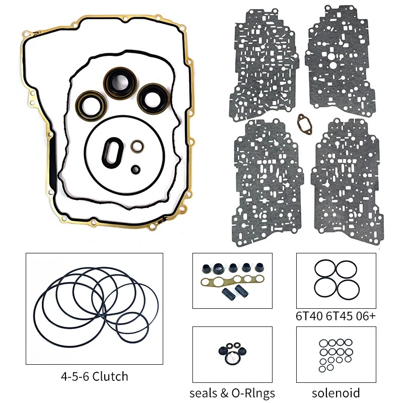 Kit de reconstrucción 6T40E 6T45E Super Master pistones placas de embrague filtro 2008-2011 nuevo Foto 2 de 4