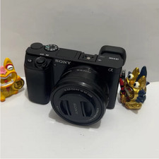 Sony Alpha a6100 24.2MP Mirrorless SLR Digital Camera W/ 16-50mm Lens English