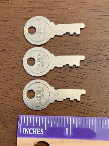 Menge 3 Cheney Gepäck Gitarrenkoffer Schlüssel