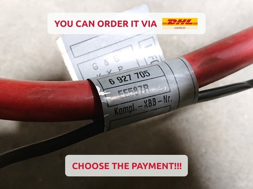 ✅✅✅ BMW 5 Series E60 E61 Petrol Positive Battery Cable 6927705 - Picture 3 of 3