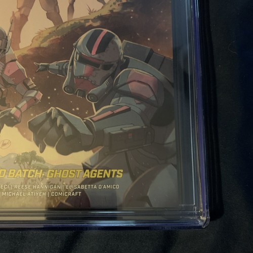 Star Wars Hyperspace Stories The Bad Batch #1 2025 CGC 9.8 solo 4 in 9.8 variante - Foto 2 di 14