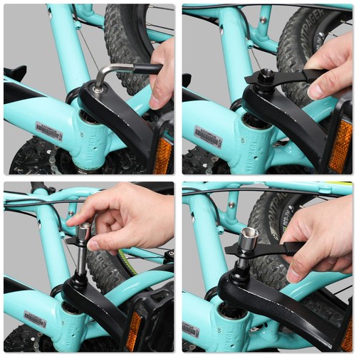 Bike Crank Puller Bike Crank Arm Remover + Bottom Bracket Remover + Allen Key... - Bild 6 von 8