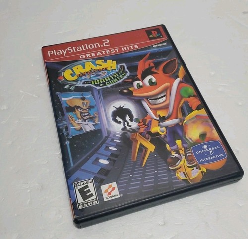 Crash Bandicoot: The Wrath of Cortex (Sony PlayStation 2, 2002) Schwarz Komplett - Bild 1 von 9